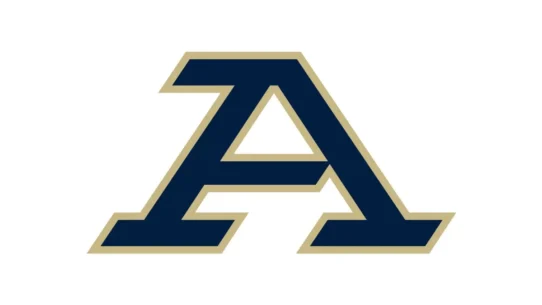 Akron Zips blue, gold and white color codes