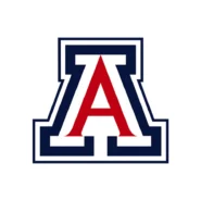 Arizona Wildcats official color codes for Arizona Red, Arizona Blue and White