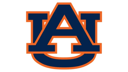 Auburn Tigers color codes for Burnt Orange, Navy Blue and supporting White