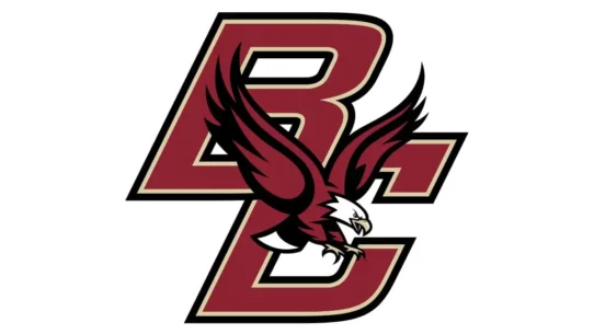 Boston College Eagles maroon and gold color code reference
