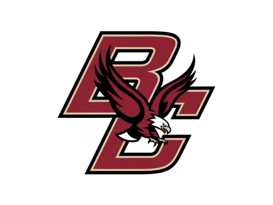 Boston College Eagles maroon and gold color code reference