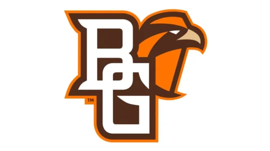 Bowling Green Falcons orange, brown and tan color codes