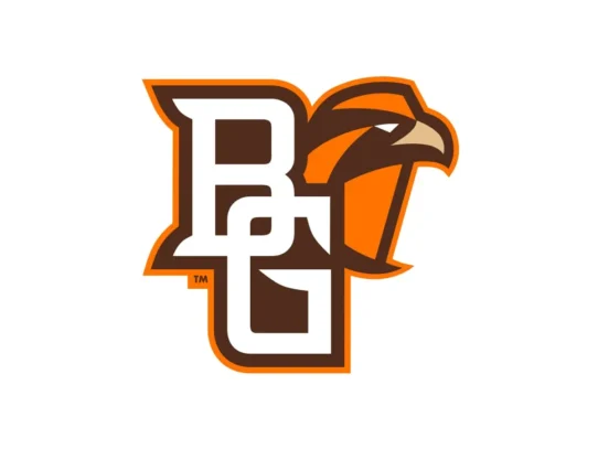 Bowling Green Falcons orange, brown and tan color codes