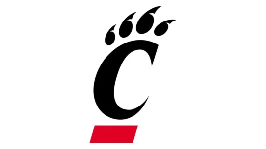 Cincinnati Bearcats red, black and white official color codes
