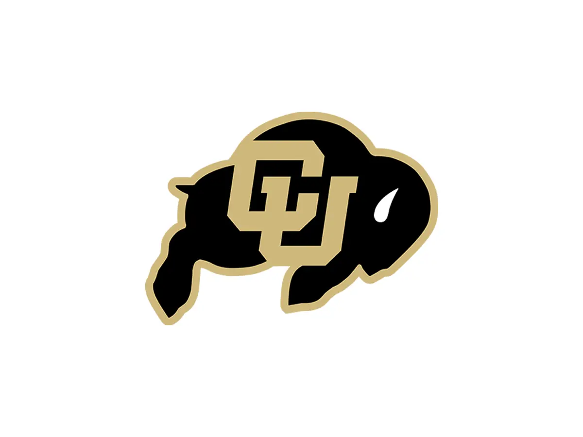 Colorado Buffaloes black, gold and silver official color codes