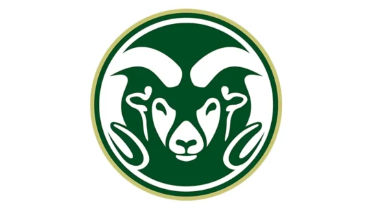 Colorado State Rams green, gold and white color codes chart