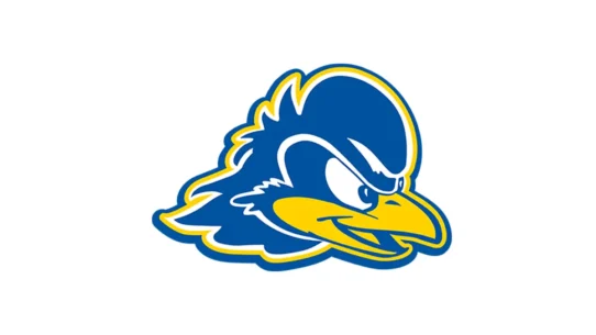 Delaware Blue Hens official blue, yellow-gold and supporting white color codes