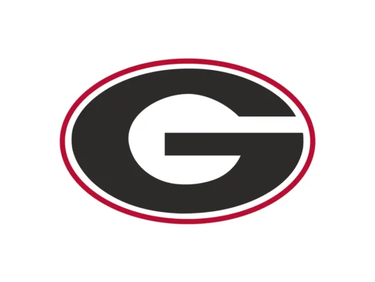 Georgia Bulldogs color codes for Bulldog Red, Black and UGA Silver