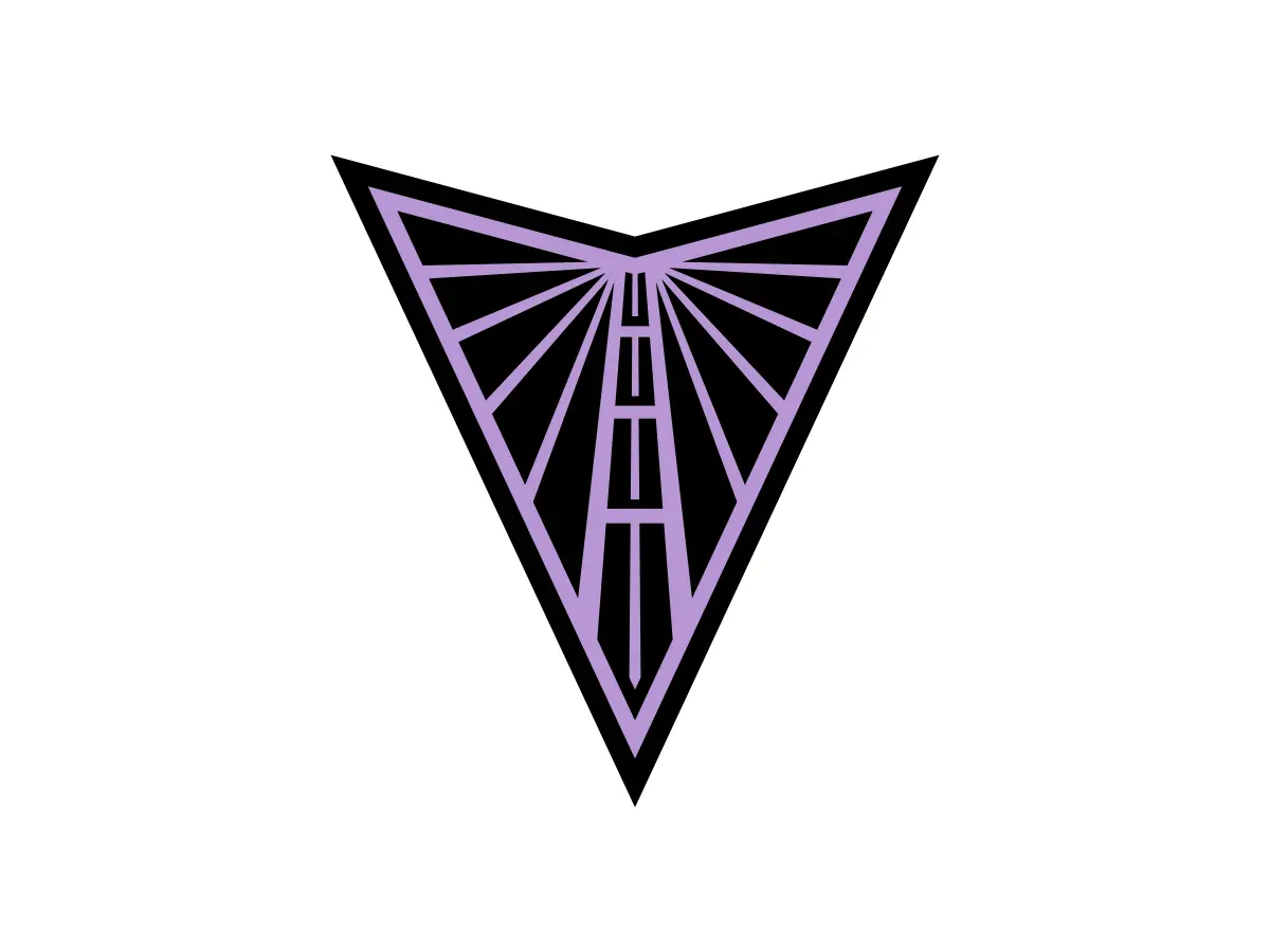 Golden State Valkyries color codes for Valkyrie Violet, black and gold