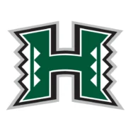 Hawai'i Rainbow Warriors green, black, silver and white color code reference