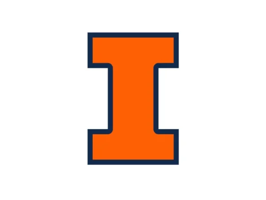 Illinois Fighting Illini orange and blue color codes