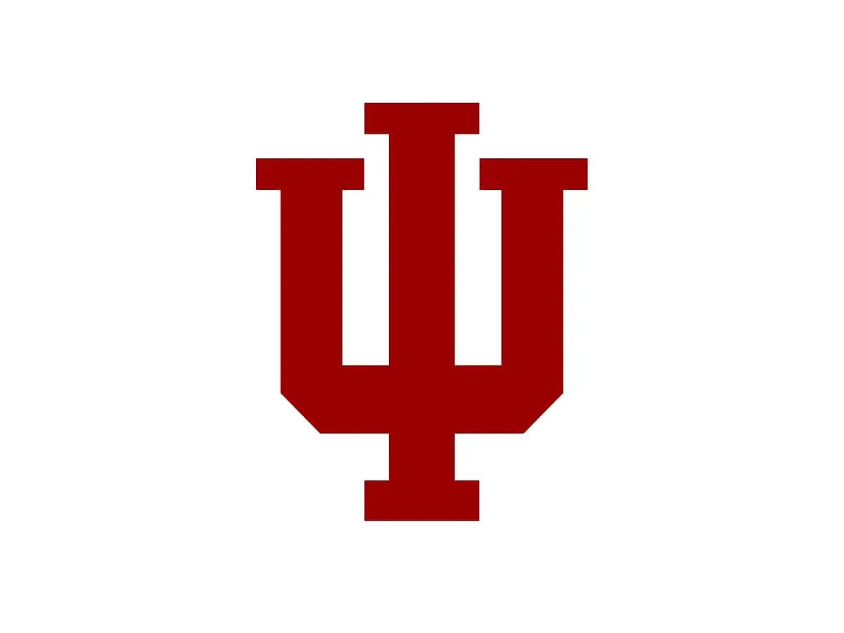 Indiana Hoosiers crimson, cream and white color code reference