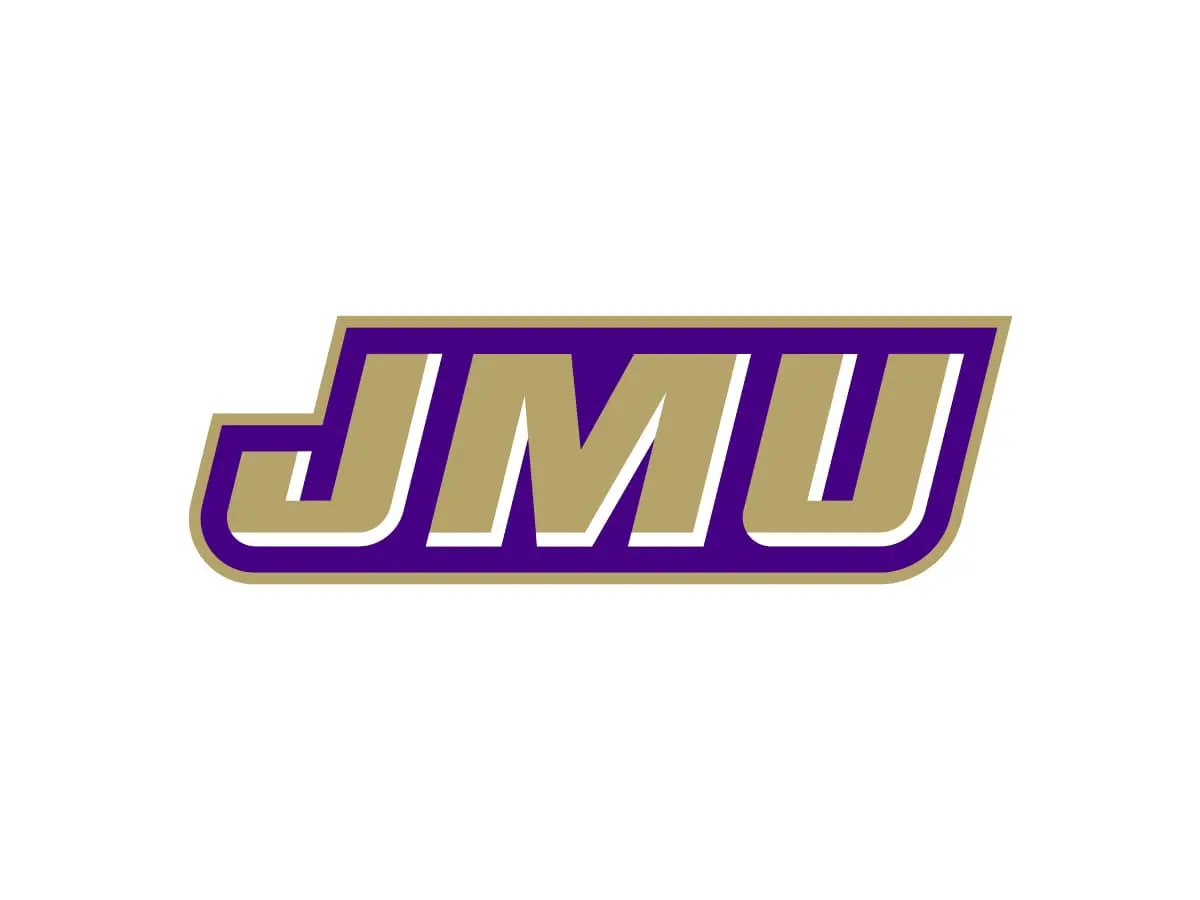 James Madison Dukes purple, gold and gray color codes