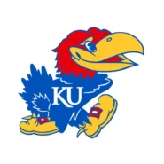 Kansas Jayhawks color codes for Kansas Blue, Crimson and Jayhawk Yellow