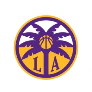 Los Angeles Sparks purple and gold color palette with HEX, RGB, CMYK and Pantone references