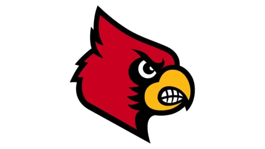 Louisville Cardinals color codes for Cardinal Red, black and white