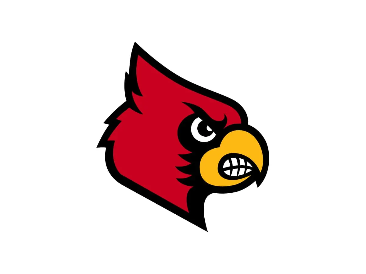 Louisville Cardinals color codes for Cardinal Red, black and white