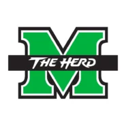 Marshall Thundering Herd green, black and white color codes