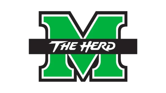 Marshall Thundering Herd green, black and white color codes