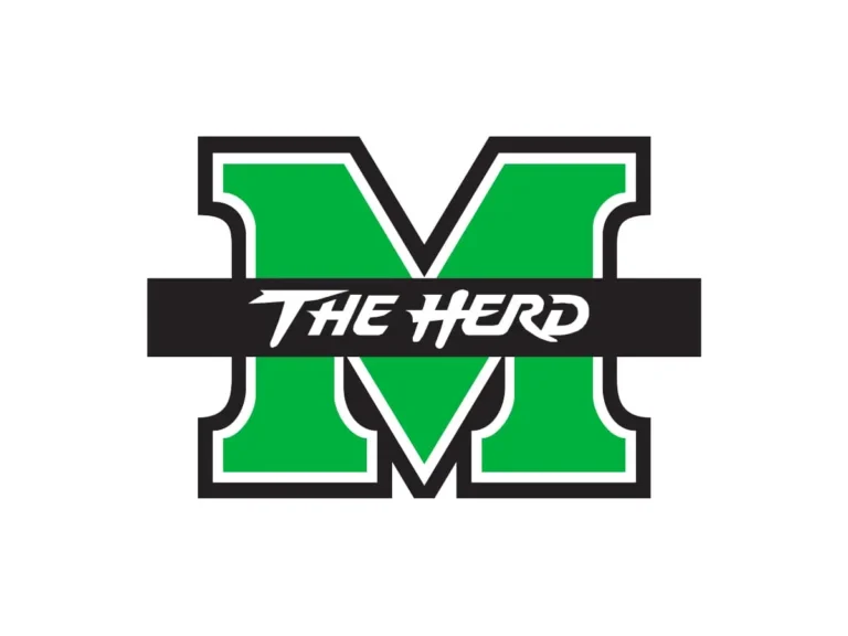 Marshall Thundering Herd green, black and white color codes