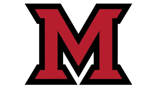 Miami (OH) RedHawks official Miami Red, white and black color codes