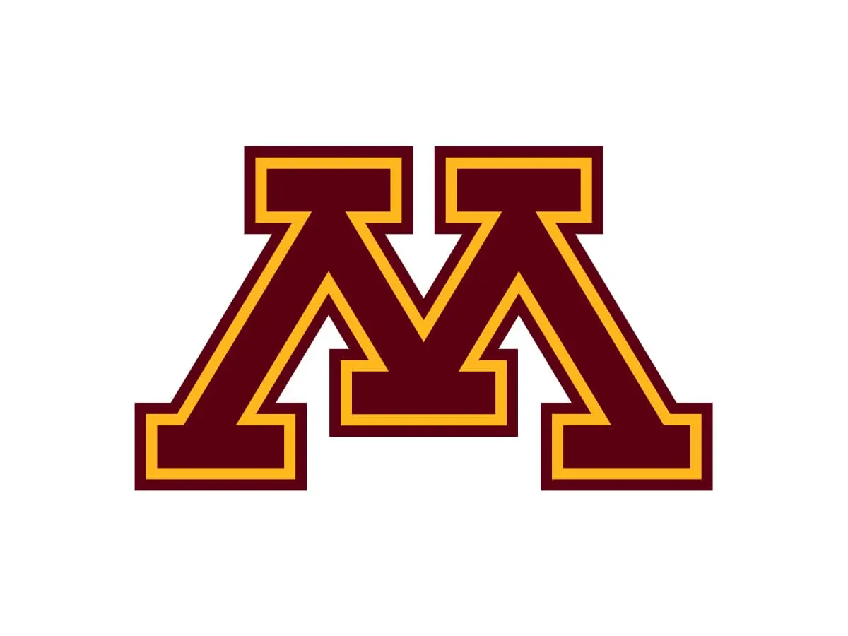 Minnesota Golden Gophers maroon and gold HEX, RGB, CMYK and Pantone color codes