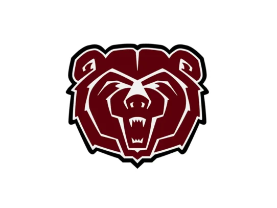 Missouri State Bears maroon, black and white official color codes