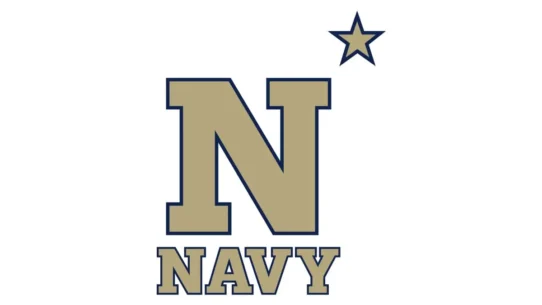 Navy Midshipmen navy blue and Vegas gold official color codes