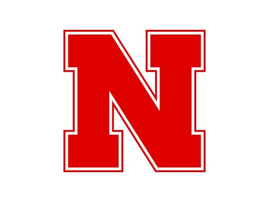 Nebraska Cornhuskers color codes for red, cream, white and black
