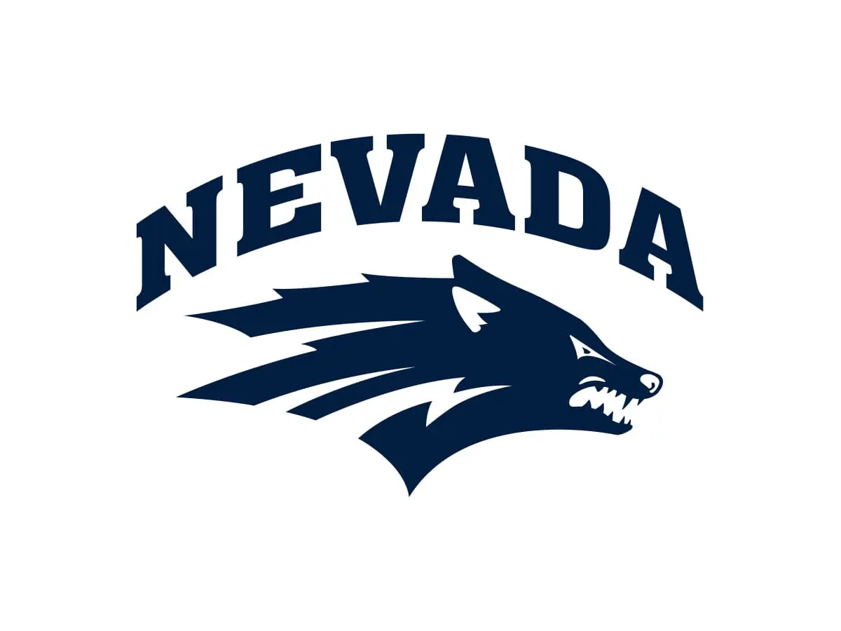 Nevada Wolf Pack official blue, silver and white color codes