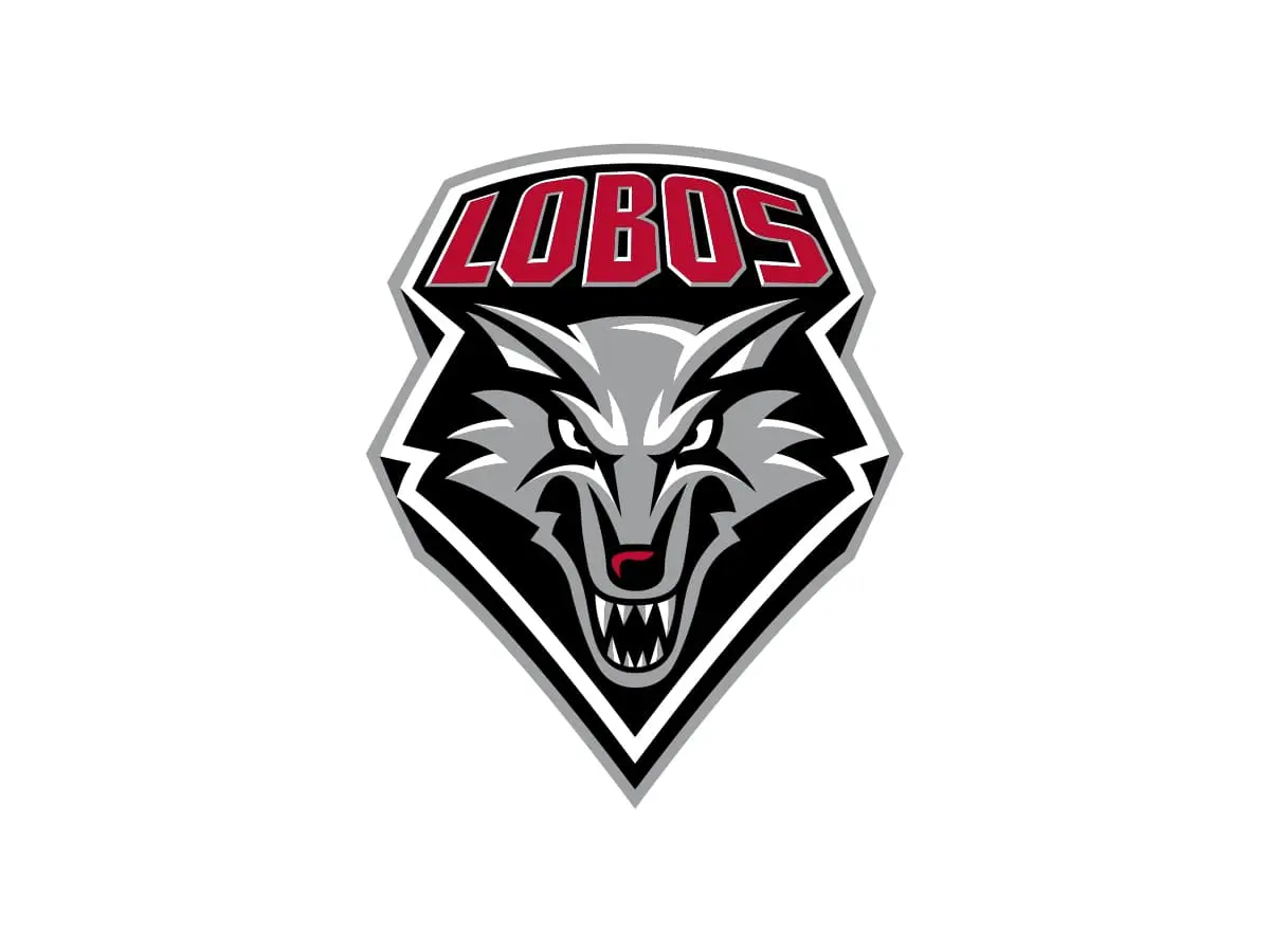 New Mexico Lobos Cherry, Silver and Lobo Gray color codes
