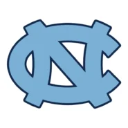 North Carolina Tar Heels Carolina Blue, White and Navy color palette with HEX, RGB, CMYK and Pantone codes
