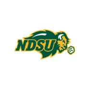 North Dakota State Bison green and yellow color codes chart