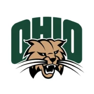 Ohio Bobcats green, white and black official athletics color codes