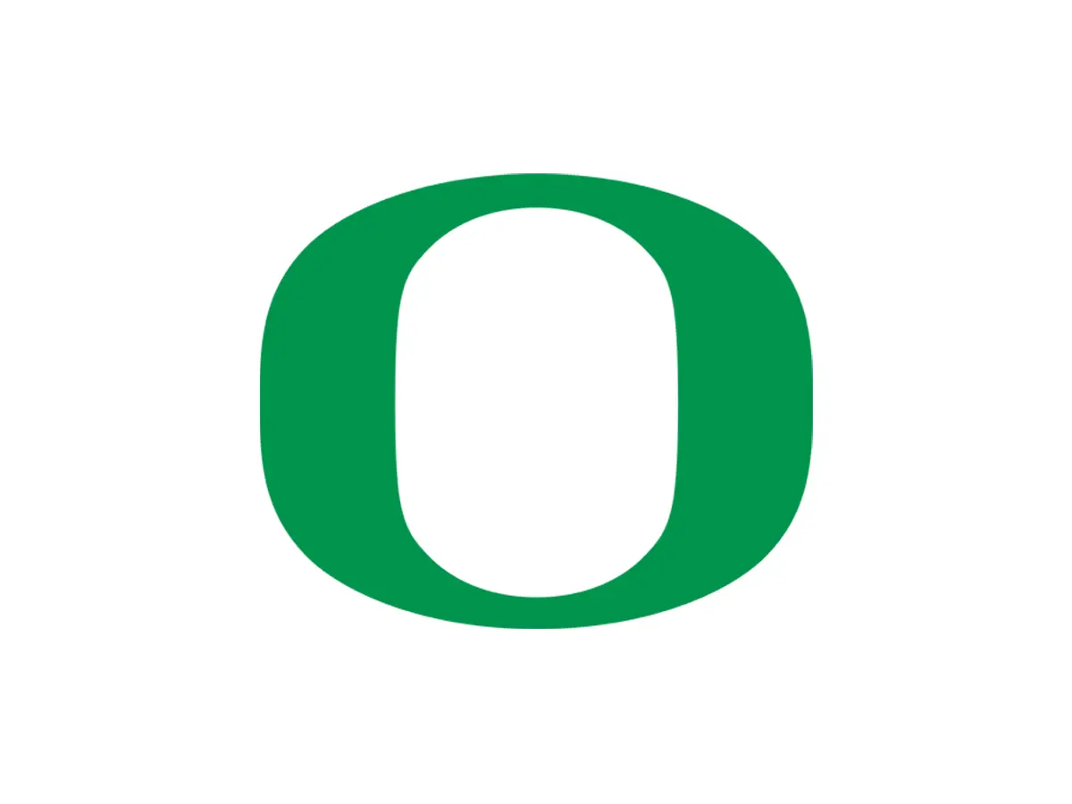 Oregon Ducks green and yellow color codes with HEX, RGB, CMYK and Pantone values