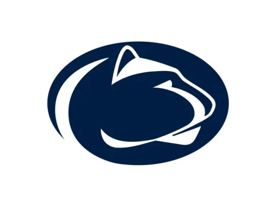 Penn State Nittany Lions official color codes in Nittany Navy, White Out and Beaver Blue