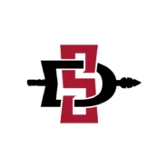 San Diego State Aztecs red and black official color codes