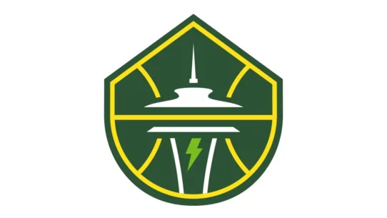 Seattle Storm Thunder Green, Lightning Yellow and Bolt Green color codes
