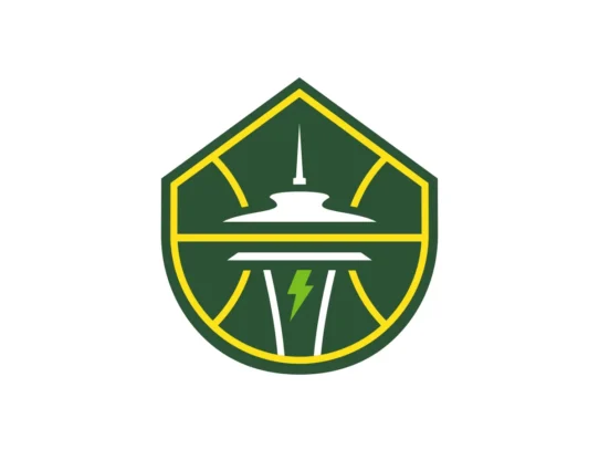 Seattle Storm Thunder Green, Lightning Yellow and Bolt Green color codes