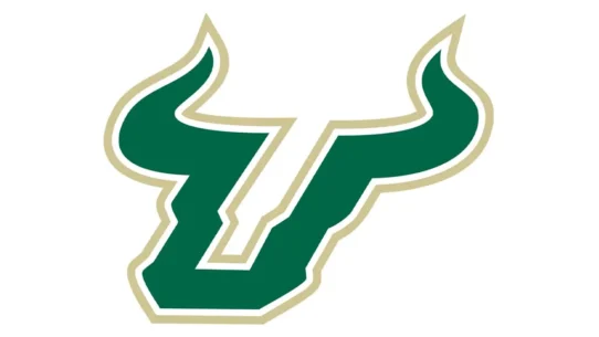 South Florida Bulls official green, gold and white color codes