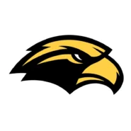 Southern Miss Golden Eagles black and gold color code reference chart