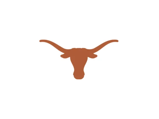 Texas Longhorns Burnt Orange and White color codes with HEX, RGB, CMYK and Pantone values