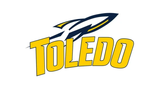 Toledo Rockets official Midnight Blue and Athletic Gold color codes