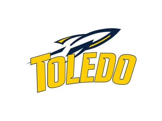 Toledo Rockets official Midnight Blue and Athletic Gold color codes