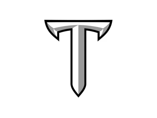 Troy Trojans color codes for Cardinal, Silver, Black and White
