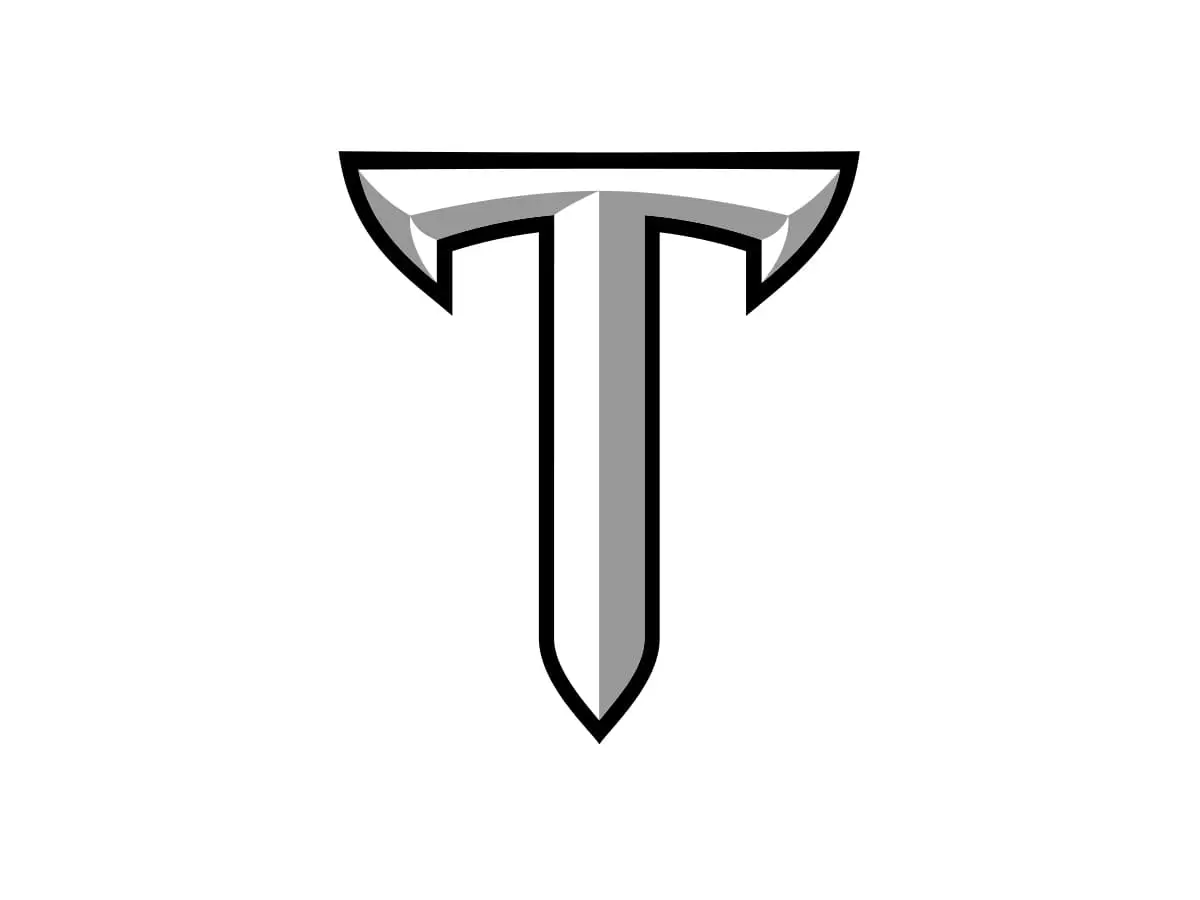 Troy Trojans color codes for Cardinal, Silver, Black and White