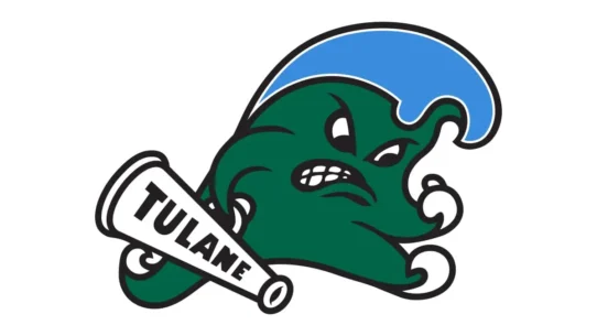 Tulane Green Wave official green, blue and white color codes