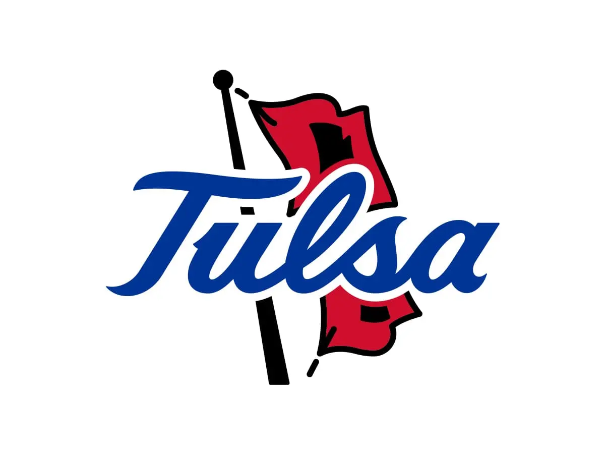 Tulsa Golden Hurricane royal blue, old gold and crimson color codes