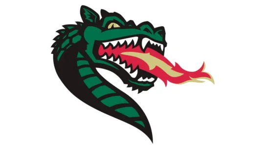 UAB Blazers official green and gold color codes with HEX, RGB, CMYK and Pantone values