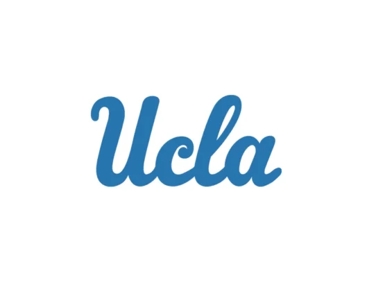 UCLA Bruins color codes for UCLA Blue, Westwood Gold and white